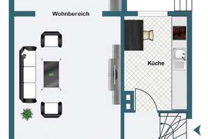 Idyllische Altbau-Doppelhaushälfte mit großem Garten – Die vollständige Adresse der Immobilie erhältst du vom Anbieter., 60439 Heddernheim, Frankfurt am Main – Vorschaubild 16