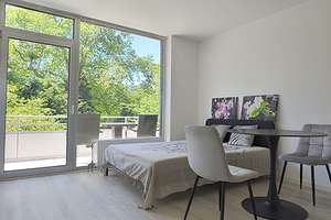 1 Zimmer Wohnung Balkon Einbauküche Düsseldorf Messe Flughafen