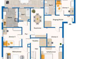 273 m² Wohnfläche – Mehrgenerationenhaus mit Einliegerwohnung und Wintergarten – Die vollständige Adresse der Immobilie erhältst du vom Anbieter., 72141 Walddorfhäslach – Vorschaubild 26