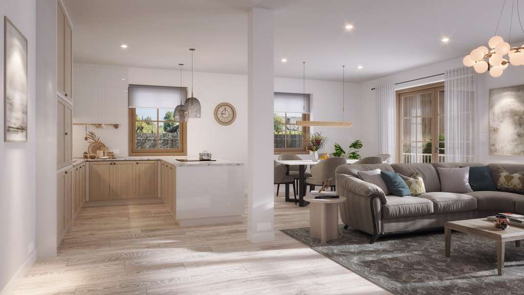 Immobilie in Dietramszell - Im Herzen von Dietramszell – hochwertiges Neubau Reihenhaus - Bild 1