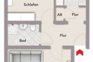 Investieren in Ehrenfeld – vermietete Wohnung mit Balkon, ca. 53 m² – Die vollständige Adresse der Immobilie erhältst du vom Anbieter., 50823 Neuehrenfeld, Köln – Vorschaubild 7