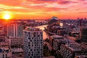 Urbaner Luxus mit Elbblick – Stilvoll möbliert und sofort bezugsbereit – Hübenerstraße 8, 20457 HafenCity, Hamburg – Vorschaubild 1