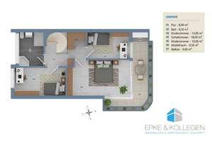 ETW als Stadthaus // Doppelgarage // 2 Balkone // separater Eingang – Bielefeld – Vorschaubild 22