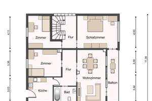 ***Charmantes Einfamilienhaus mit Einliegerwohnung*** – Die vollständige Adresse der Immobilie erhältst du vom Anbieter., 65624 Altendiez – Vorschaubild 3