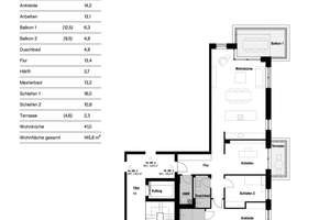 4-Zimmer-Traum im 1. Obergeschoss mit 3 Balkonen – Die vollständige Adresse der Immobilie erhältst du vom Anbieter., 45133 Bredeney, Essen – Vorschaubild 16
