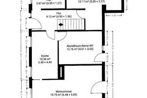 Viel Platz im Familienhaus!  4 Schlafzimmern, 2 Bäder, Ofen, 2 Küchen, Garten, Garage – Biberach (Kreis) – Vorschaubild 14