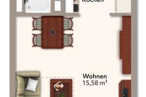 Sülz: Modernes City-Apartment mit viel Licht und Balkon – Die vollständige Adresse der Immobilie erhältst du vom Anbieter., 50939 Sülz, Köln – Vorschaubild 8