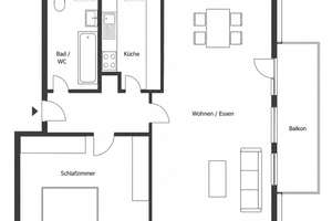 Charmante DG-Wohnung mit EBK und Balkon in S-Büsnau – Die vollständige Adresse der Immobilie erhältst du vom Anbieter., 70569 Büsnau, Stuttgart – Vorschaubild 9