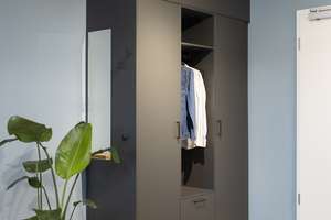 SPECIAL! mio Comfort+ Apartment: Vollmöbliertes 1-Zimmer-Apartment mit Designerküche, WLAN – Himmelgeister Straße 66a, 40225 Bilk, Düsseldorf – Vorschaubild 6