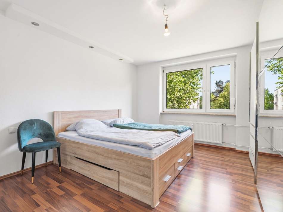 helles Schlafzimmer