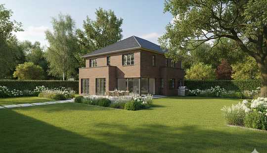 Bild von Individuelle Architektur in historischem Umfeld - courtagefrei