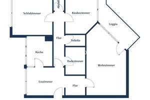 Dreizimmerwohnung + Esszimmer, Loggia und Garagenstellplatz in gepflegter Wohnanlage – Die vollständige Adresse der Immobilie erhältst du vom Anbieter., 81375 Neuperlach, München – Vorschaubild 16