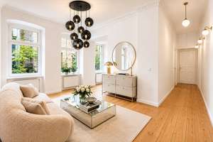 NUR 5.197,-€ pro QM - EXKLUSIVE 2 ZI.- STUCKWOHNUNG mit Terrasse - nur 150M zum Lietzensee