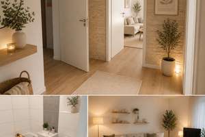 Sonnenterrasse mit Süd - West - Ausrichtung! Wunderschöne 2 - Z - K - B Wohnung in Gunzenhausen – Die vollständige Adresse der Immobilie erhältst du vom Anbieter., 91710 Gunzenhausen – Vorschaubild 1