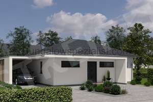 Bungalow 67 Qm mit Grundstück / monatliche Finanzierungsrate 967,-- incl. Fördermittel in Ovenstädt  – Die vollständige Adresse der Immobilie erhältst du vom Anbieter., 32469 Petershagen – Vorschaubild 1
