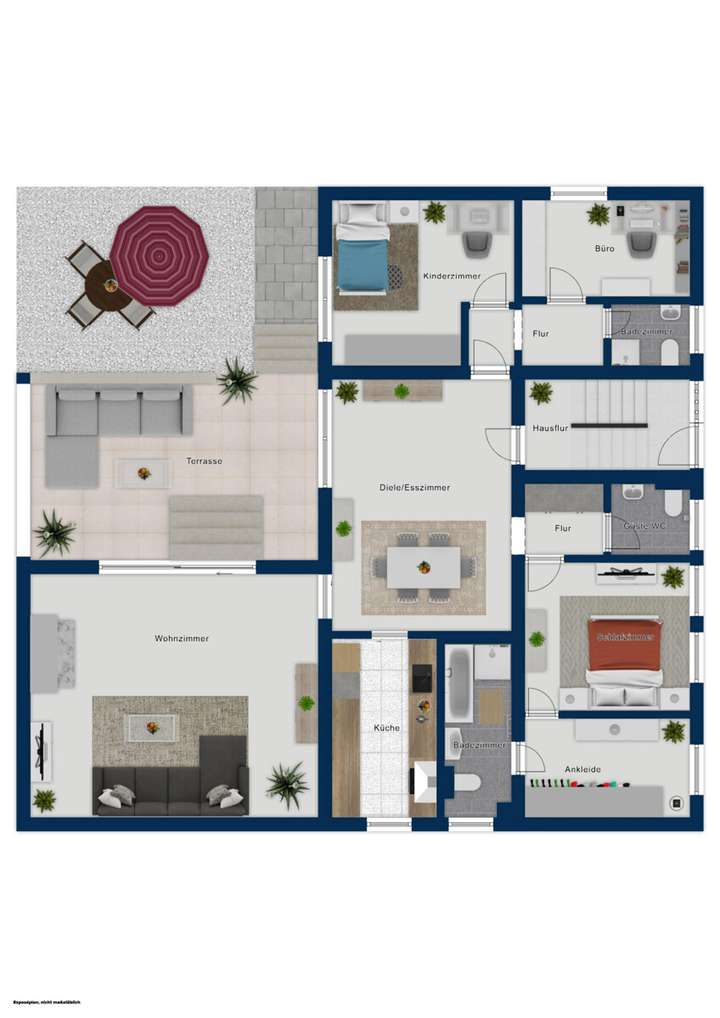 Erdgeschoss Wohnung 1