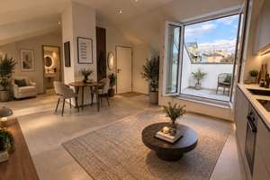 Dachgeschoss-Neubau mit Loggia an der Berger Straße | provisionsfrei – 60316 Nordend-Ost, Frankfurt am Main – Vorschaubild 2