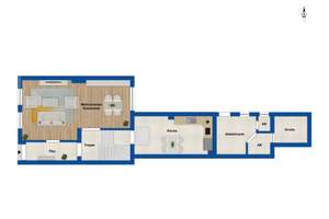 Altbau Reihenhaus mit großem Grundstück und Baumöglichkeit in Gustorf – Die vollständige Adresse der Immobilie erhältst du vom Anbieter., 41517 Grevenbroich – Vorschaubild 11
