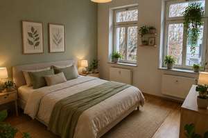 Bezugsfreie 2-Zimmer-Wohnung mit Balkon im Hinterhaus und Blick ins Grüne – Die vollständige Adresse der Immobilie erhältst du vom Anbieter., 4177 Altlindenau, Leipzig – Vorschaubild 4