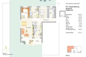Freie Gartenwohnung mit 4,5 Zimmer in Sachsenheim, barrierefrei plus TG-Stellplatz – Kopernikusstraße 3, 74343 Sachsenheim – Vorschaubild 18