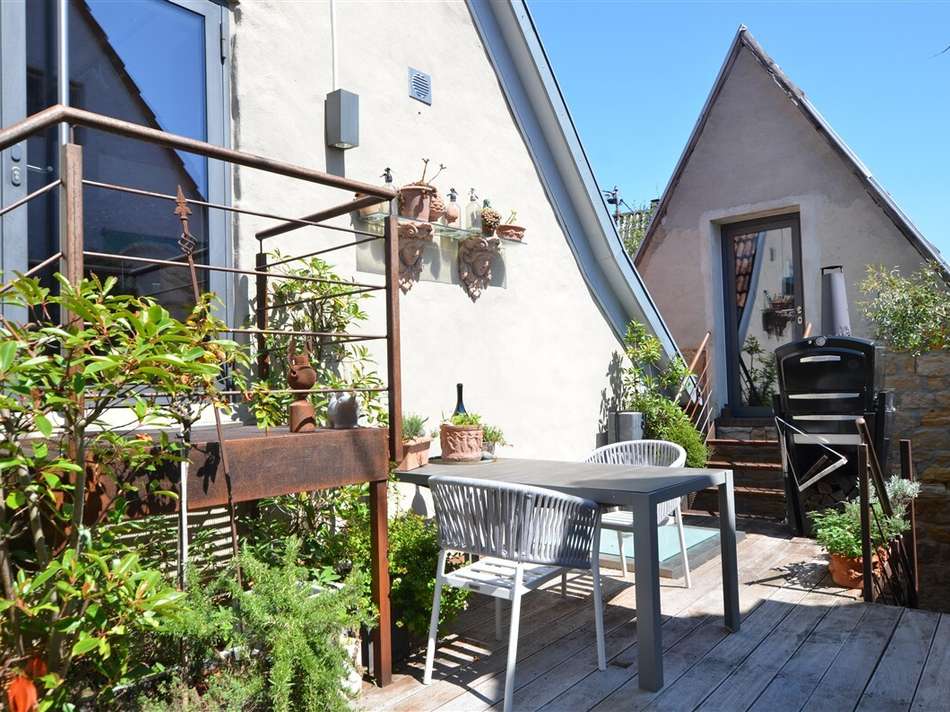 Hinterhaus - Dachterrasse
