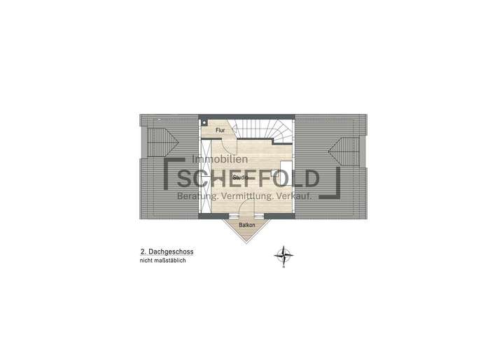 Grundriss 2. Dachgeschoss