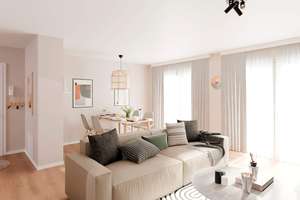 Barrierefreie Erdgeschosswohnung mit Terrasse und Gartenanteil zum Innenhof
