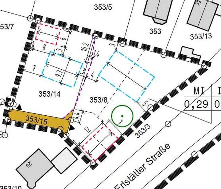 gültiger Bebauungsplan