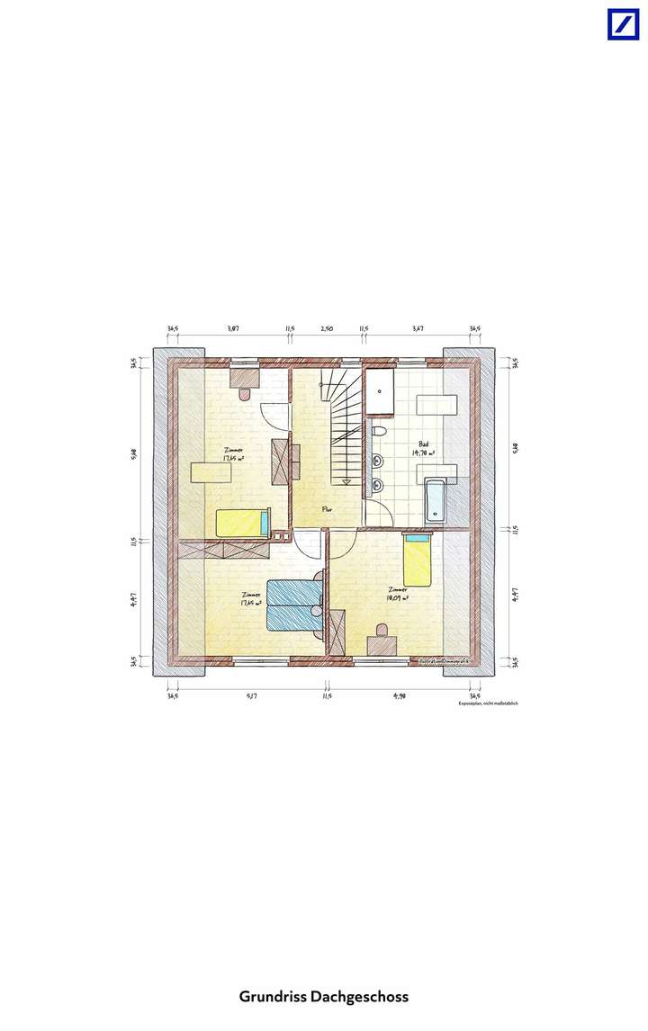 Grundriss Dachgeschoss