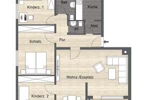 Familienfreundliche Eigentumswohnung mit Balkon und Garage – Die vollständige Adresse der Immobilie erhältst du vom Anbieter., 53359 Rheinbach – Vorschaubild 17