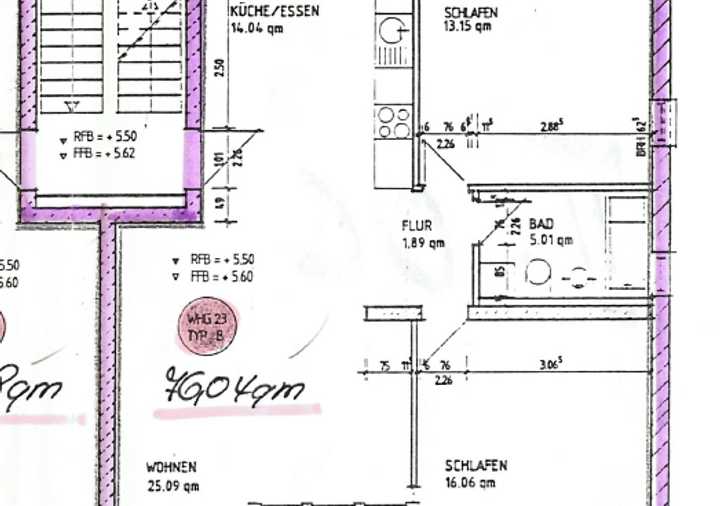 Gepflegte 3-Zimmer-Wohnung in attraktiver Lage