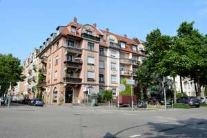 Helle, geräumige drei Zimmer Wohnung mit Balkon in Karlsruhe, Weststadt