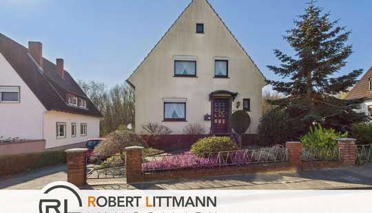 Bild von Idylle pur in Ritterhude – Ein- bis Zweifamilienhaus mit freiem Blick ins Grüne