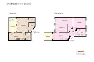 Großzügige Maisonette mit Balkon, Terrasse und zwei Bädern – Die vollständige Adresse der Immobilie erhältst du vom Anbieter., 16356 Ahrensfelde – Vorschaubild 14