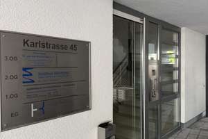 Schöne 2-Raum-Wohnung in Darmstadt-City, Hauptbad, Gäste-WC, Balkon, TG-Stellplatz, Aufzug – Karlstraße 45, 64287 Mitte, Darmstadt – Vorschaubild 13