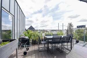Wohnen mit Charakter. Außergewöhnliche Dachgeschosswohnung mit Kamin, Sauna und Dachterrasse. 123m². – Die vollständige Adresse der Immobilie erhältst du vom Anbieter., 41061 Gladbach, Mönchengladbach – Vorschaubild 14