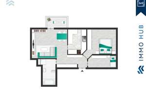 ++ RESERVIERT Vermietete 3-Raum-Wohnung mit Balkon und Aufzug im schönen Gohlis ++ – Die vollständige Adresse der Immobilie erhältst du vom Anbieter., 4155 Gohlis-Süd, Leipzig – Vorschaubild 12