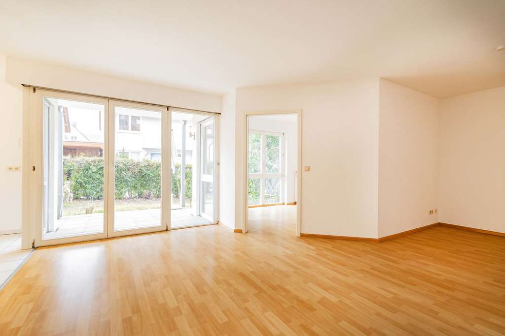 Immobilie in Kirchzarten - Bezugsfreie 2-Zimmer-Erdgeschosswohnung im Wohnpark Kirchzarten - Bild 1