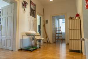 Ein ganzes Stockwerk im Kulturdenkmal:6 Zimmer, 150m²,  über 3m Deckenhöhe, Stellplatz, Ofen, Balkon – 70180 Lehen, Stuttgart – Vorschaubild 23