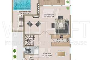 großes, helles Haus am Waldrand zwischen Sasel und Volksdorf – Die vollständige Adresse der Immobilie erhältst du vom Anbieter., 22393 Sasel, Hamburg – Vorschaubild 23