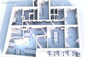 Historisches Wohn- und Geschäftshaus mit Charme, Garagen und Perspektive bei vermietbaren 797qm – Sandreuthstraße 36, 90441 Sandreuth, Nürnberg – Vorschaubild 49