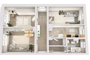 Große & Helle 3-RW * Bad mit Wanne + WM-Anschluss * EBK * Abstellraum * – Riesaer Straße 52, 1129 Pieschen-Nord/Trachenberge, Dresden – Vorschaubild 7