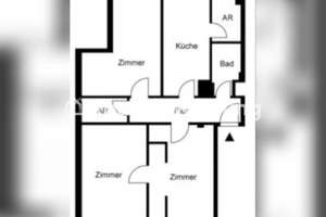 Tauschwohnung: Helle Wohnung direkt am Kanal