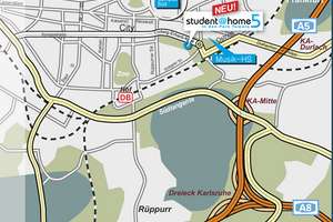 2-Zimmer-Wohnung in Karlsruhe Oststadt City Park – Ludwig-Erhard-Allee 32, 76131 Südstadt, Karlsruhe – Vorschaubild 3