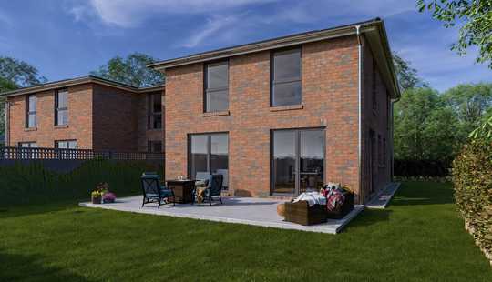 Bild von Neubau - KfW40 - Stadtvilla im Verbund in Traumlage Duvenstedt