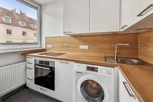 Kernsaniertes 1-Zimmer-Apartment mit Südloggia – Nähe Candidplatz | Untergiesing – Konradinstraße 12, 81543 Untergiesing, München – Vorschaubild 5