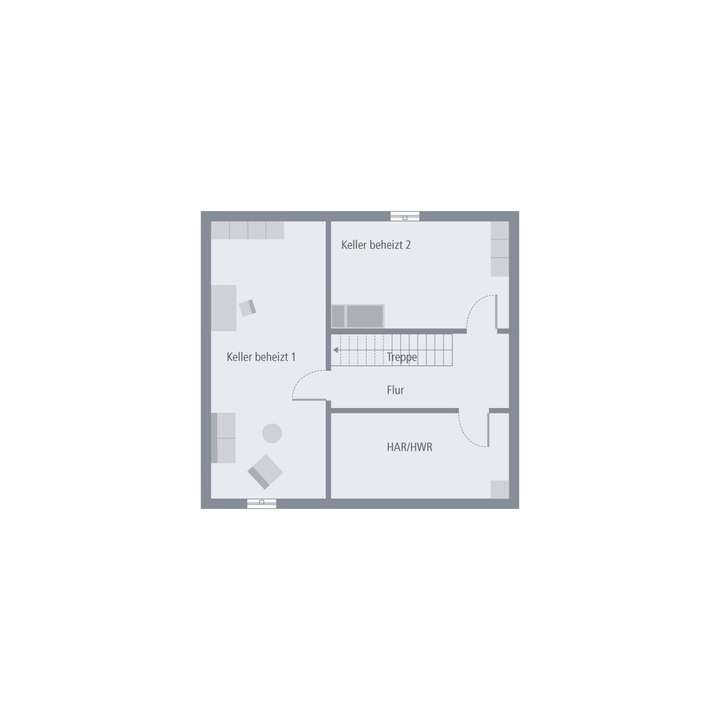 Grundriss Keller