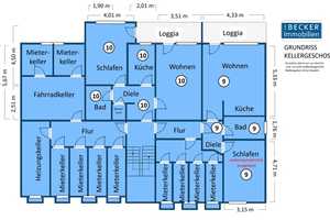 Kaarst-Vorst: Solide u. top gepflegt, MFH, 10 WE, 888m² Grdst., ca. 762m² W/NF – Neuss (Rhein-Kreis) – Vorschaubild 34