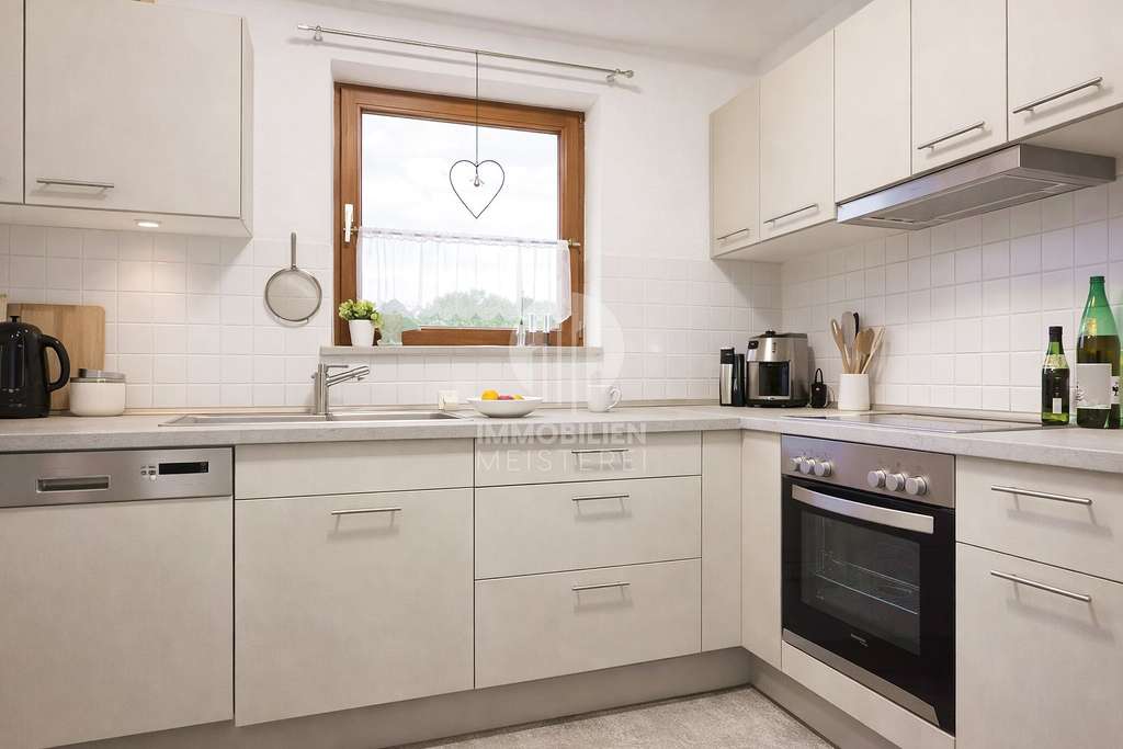 Immobilie in Bellenberg - Helle 3,5-Zimmer-Wohnung mit Balkon und Carport in Bellenberg - Bild 2