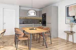 2-Zimmer Apartment  mit Balkon & Gartenblick